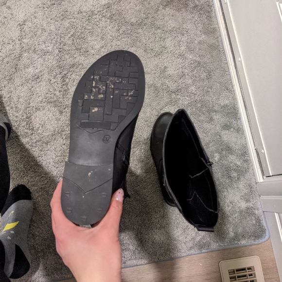 Maddison Danifa Black Mid Calf Boots size 37 (6.5) - Picture 9 of 9